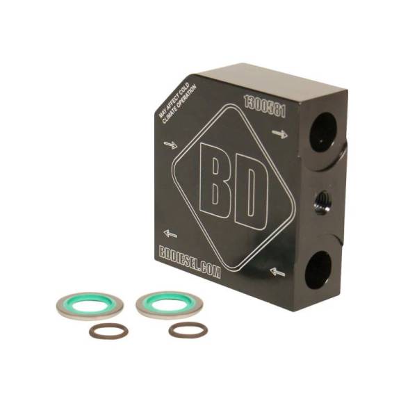 BD Diesel - BD Diesel 68RFE/Aisin AS69RC Cooler Bypass Delete Dodge Ram 2019-2024 6.7L 2500/3500/4500/5500