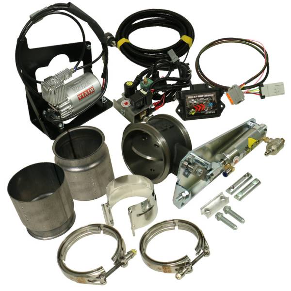 BD Diesel - BD Diesel Cummins 6.7L Exhaust Brake Remote Air 5.0in Dodge 2007.5-2017 with Non-VGT Turbo