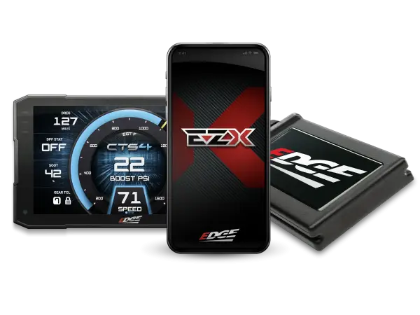 Edge Products - Edge 32711-4 EZX Kit with Insight CTS4 – 2013-2018 Ram 2500/3500 6.7L Cummins