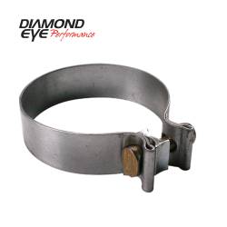 Diamond Eye Performance - Diamond Eye Performance PERFORMANCE DIESEL EXHAUST PART-2.25in. 409 STAINLESS STEEL TORCA BAND CLAMP BC225S409 - Image 2