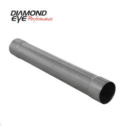 Diamond Eye Performance - Diamond Eye Performance PERFORMANCE DIESEL EXHAUST PART-4in. ALUMINIZED PERFORMANCE MUFFLER REPLACEMENT 510204 - Image 2
