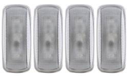 Dodge Ram 6.7L Lighting - Headlights & Marker Lights - ANZO USA - ANZO USA LED Dually Fender Lights 2010-2015 Dodge Ram - Clear -861106