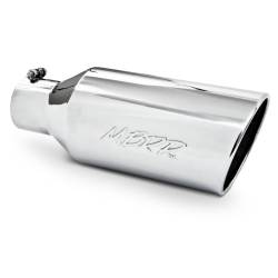 MBRP Exhaust Tip, 7" O.D., Rolled End, 4" inlet 18" in length, T304 T5126