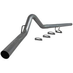 6.4L Powerstroke Exhaust Parts - Exhaust Systems - MBRP Exhaust - MBRP Exhaust 4" Filter Back, Single Side S6242P
