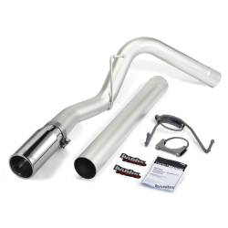 Dodge Ram 6.7L Exhaust Parts - Exhaust Systems - Banks Power - Banks Power Monster Exhaust System with Chrome Tip for 13-18 Ram 6.7 CCSB - 49775