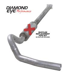 6.6L LB7 Exhaust Parts - Exhaust Systems - Diamond Eye Performance - Diamond Eye Performance 2001-2005 CHEVY/GMC 6.6L DURAMAX 2500/3500 (ALL CAB AND BED LENGHTS)-4in. ALUMIN K4110A-RP