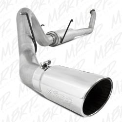Dodge 5.9L Exhaust Parts - Exhaust Systems - MBRP Exhaust - MBRP Exhaust 4" Turbo Back, Single Side (4WD only), AL