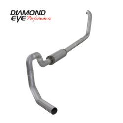 Diamond Eye 4" Turbo Back Exhaust for 1999.5-2003.5 Ford F550 with 7.3L Powerstroke - K4330A