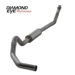 Exhaust for 2nd Gen Dodge Ram 12V - Exhaust Systems for 2nd Gen Dodge Ram 12V - Diamond Eye Performance - Diamond Eye 1994-2002 Dodge 5.9L Cummins 2500/3500-4in. 409 Stainless Steel K4212S