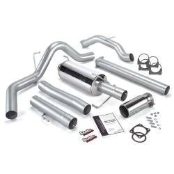 Banks Power Monster Exhaust System, Single Exit, Chrome Round Tip 48641