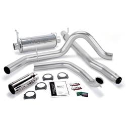 Banks Power Git-Kit Bundle, Power System with Single Exit Exhaust, Chrome Tip 47512
