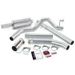 Banks Power Git-Kit Bundle, Power System with Single Exit Exhaust, Chrome Tip 49358