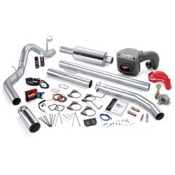 Banks Power PowerPack Bundle, Complete Power System with Single Exit Exhaust, Chrome Tip 49397