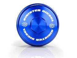 Sinister Diesel - Sinister Diesel Billet Blue Cap Kit for Ford Powerstroke 2008-2010 6.4L - Image 2