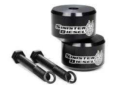 Steering And Suspension for Ford Powerstoke 6.0L - Lift & Leveling Kits - Sinister Diesel - Sinister Diesel Leveling Kit for Ford Powerstroke 2005-2016 Black (4wd Only)