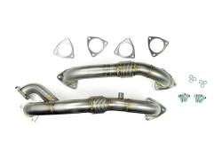 2008-2010 Ford 6.4L Powerstroke Parts - 6.4L Powerstroke Exhaust Parts - Sinister Diesel - Sinister Diesel Up-Pipes for Ford 6.4L 2008-2010 w/ EGR Provision (Raw)