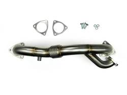 Sinister Diesel - Sinister Diesel Up-Pipes for Ford 6.4L 2008-2010 w/ EGR Provision (Raw) - Image 4