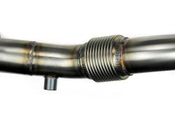 Sinister Diesel - Sinister Diesel Up-Pipes for Ford 6.4L 2008-2010 w/ EGR Provision (Raw) - Image 13