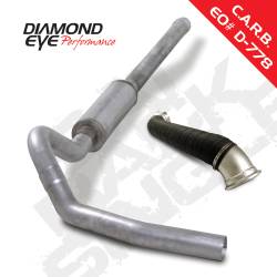 Diamond Eye Performance 2006-2007 CHEVY 6.6L LBZ DURAMAX 2500/3500 (ALL CAB AND BED LENGHTS)-4in. ALUMIN K4127A