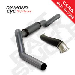 6.6L LLY/LBZ Exhaust Parts - Exhaust Systems - Diamond Eye Performance - Diamond Eye Performance 2006-2007 CHEVY 6.6L LBZ DURAMAX 2500/3500 (ALL CAB AND BED LENGHTS)-5in. SS K5123S