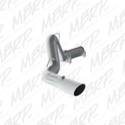 6.6L LML Exhaust Parts - Exhaust Systems - MBRP Exhaust - MBRP Exhaust 5" Filter Back, Single Side, T409