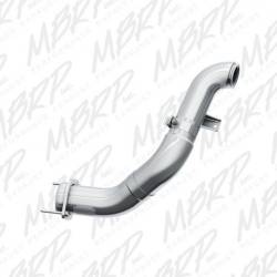 MBRP Exhaust - MBRP Exhaust 4" Turbo Down Pipe 2011-2014 Ford 6.7 Aluminized steel - Image 2
