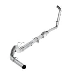 6.0L Powerstroke Exhaust Parts - Exhaust Systems - MBRP Exhaust - MBRP Exhaust 5" Turbo Back (Stock Cat), AL 2003-2007 Ford - F-250/350 6.0L