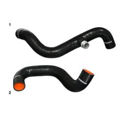 Mishimoto Ford 7.3L Powerstroke Silicone Coolant Hose Kit 1995-1997 - Black