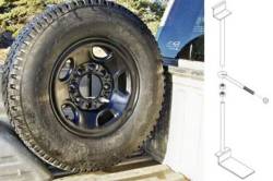 6.6L LML Fuel System & Components - Fuel Tanks & Parts - Titan Fuel Tanks - Titan Fuel Tank Spare Tire Mount KIT