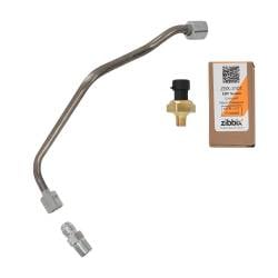 Shop By Part - Sensors - Zibbix - Zibbix 6.0L EBP Exhaust Back Pressure Sensor / Tube For 03-04 Ford Powerstroke Diesel