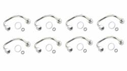 Fuel System & Components - Fuel Injection & Parts - Norcal Diesel Performance Parts - 6.4L 08-10 Ford PowerStroke Diesel Fuel Injector O-Ring Line & Seal Set of 8