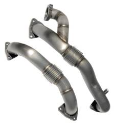 2008-2010 Ford 6.4L Powerstroke Parts - 6.4L Powerstroke Exhaust Parts - PPE Diesel - Up-Pipes Ford 6.4L 08-10 PPE Diesel