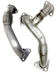 2006–2007 GM 6.6L LLY/LBZ Duramax - 6.6L LLY/LBZ Exhaust Parts - PPE Diesel - Oem Length Up-Pipes 06-07 EGR PPE Diesel
