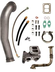 Turbo Chargers & Components - Turbo Charger Kits - PPE Diesel - Gt40 Series Install Kit W/4088 GM 04.5-05 PPE Diesel