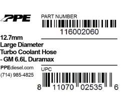 PPE Diesel - Turbo Coolant Hose Large Diameter 12.7 Mm PPE Diesel - Image 2
