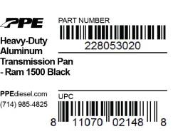 PPE Diesel - Trans Pan Eco-diesel 13-20 Ram 1500 - Black PPE Diesel - Image 6