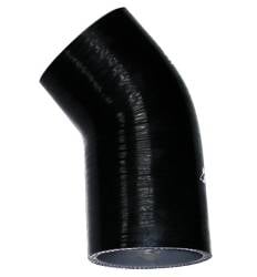 Silicone Hose 3 01-04 LB7 W/ PPE Logo Black PPE Diesel