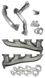 Exhaust - Exhaust Manifolds - PPE Diesel - Manifolds And Up-Pipes GM 07.5-10 Y-Pipe LMM PPE Diesel