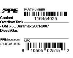 PPE Diesel - Coolant Overflow Tank 01-07 PPE Diesel - Image 2