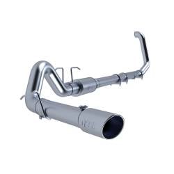 7.3 Powerstroke Exhaust Parts - Exhaust Systems - MBRP Exhaust - MBRP Exhaust 4" Turbo Back, Single Side Exit, T409 S6200409