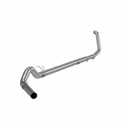 Ford 7.3L Exhaust Parts - Exhaust Systems - MBRP Exhaust - MBRP Exhaust 5 Turbo Back Exhaust for 99-03 Ford 7.3L No Muffler, AL - S62220PLM