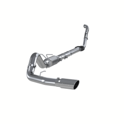 Ford OBS Exhaust Parts - Exhaust Systems - MBRP Exhaust - MBRP Exhaust 4" Turbo Back, Single Side Exit (Aluminized 3" downpipe) T409 S6218409