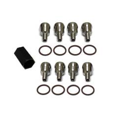 6.0L Powerstroke Diesel Engine Parts - Oil System - Norcal Diesel Performance Parts - High Pressure Oil Rail Ball Tube Set for Ford 6.0L Powerstroke Diesel 04-10