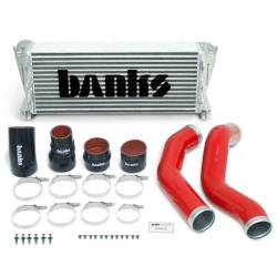 Dodge Ram 6.7L Air Intakes & Accessories - Intercoolers & Pipes - Banks Power - Banks Power Intercooler System with Red Boost Tubes 13-18 Ram 6.7