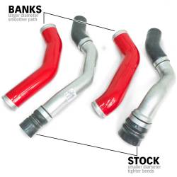 Banks Power - Banks Power Intercooler System with Red Boost Tubes 13-18 Ram 6.7 - Image 3