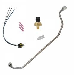 7.3L OBS Exhaust Parts - Exhaust Parts - Norcal Diesel Performance Parts - Exhaust Backpressure Sensor Tube and Connector Kit for 94-97 Ford 7.3L
