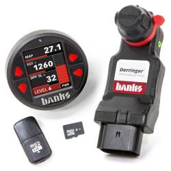 Programmers & Tuners - Programmers & Tuners - Banks Power - Derringer Tuner (Gen2) with iDash 1.8 DataMonster 2017-19 Chevy/GMC 2500/3500 6.6L L5P