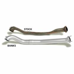 Banks Power - Monster Exhaust System Single Exit Black Tip 94-97 Ford 7.3L ECLB Banks Power - Image 3
