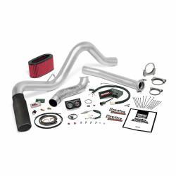 Stinger Bundle Power System W/Single Exit Exhaust Black Tip 94-95.5 Ford 7.3L Automatic Transmission 94-95.5 Ford 7.3L Automatic Transmission Banks Power
