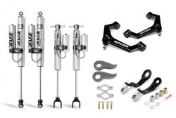 Cognito Motorsports - Cognito 3-Inch Premier Leveling Kit with Fox PSRR 2.0 Shocks for 11-19 Silverado/Sierra 2500/3500 2WD/4WD